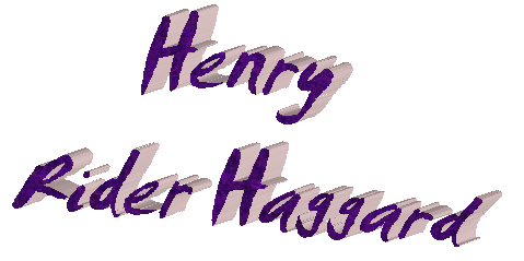 Henry Rider Haggard